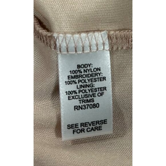 Cato XL Women's Pink Floral Lace Off-Shoulder Blouse - Picture 6 of 10